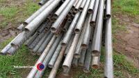 250 x 6ft galvanised scaffold tubes, 125 x 10 - 13ft galvanised scaffold tubes - 2