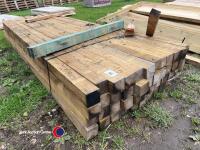 Timber - approx 118in x 3in x 3in