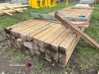 Timber - approx 118in x 3in x 3in - 2