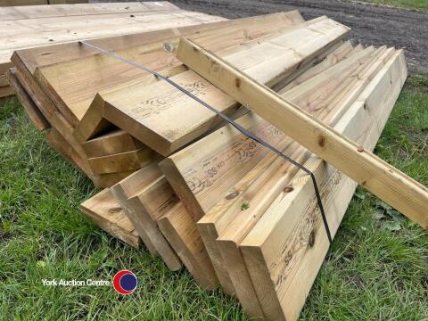 Timber - approx 96in x 7.5in x 2in