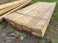 Timber - approx 96in x 7.5in x 2in - 2