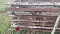 30 x steel road forms 3m x 150mm - 2