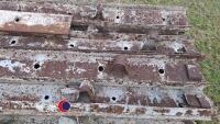 30 x steel road forms 3m x 150mm - 8