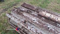 30 x steel road forms 3m x 150mm - 9