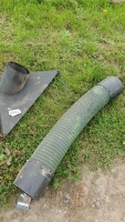 Horse poo hoover pipe and attachment
