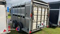 Ifor Williams 12ft cattle/sheep trailer with decks, good tyres, one owner from new. - 5