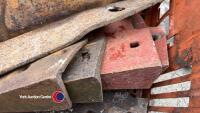 Plough wearing metal - 4