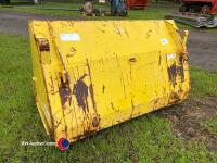 Stoll loader bucket c/w Euro brackets - 3
