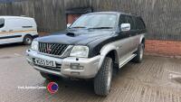 2003 Mitsubishi L200 pick up, 215,000 miles, hpi clear, MOT 17.9.25, 4 former keepers, V5 in office - 2