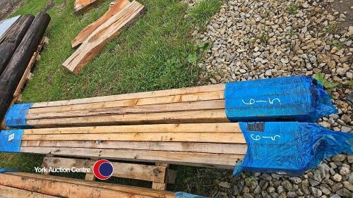 2 x Packs of 8, 3in x 2in 8ft long