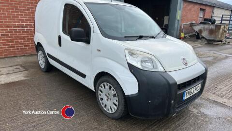2013 Fiat Fiorino van, YN63 HCJ, 1.3 diesel, MOT expired 21.5.25, 4 former keepers, hpi clear, 180272 miles, V5 in office