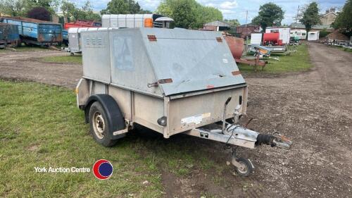 Ifor Williams power washer trailer