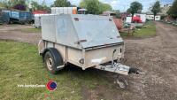 Ifor Williams power washer trailer