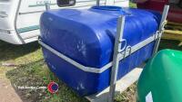 2000ltr water transport tank in galvanised stillage - 2
