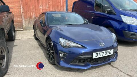 2017 Toyota GT86 PRO D-4S - DT17 UYO - petrol - 1 keeper from new - hpi clear - MOT 15.7.25 - 43545 miles - no V5 logbook
