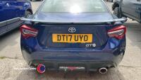 2017 Toyota GT86 PRO D-4S - DT17 UYO - petrol - 1 keeper from new - hpi clear - MOT 15.7.25 - 43545 miles - no V5 logbook - 11