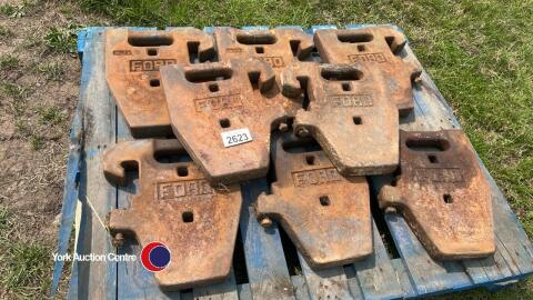 Ford slab weights
