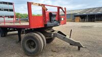 25ft Ex artic flat trailer converted to hydraulic brakes and 12V lights - 4