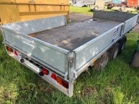 Ifor Williams tri-axle trailer c/w sides - 3