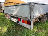 Ifor Williams tri-axle trailer c/w sides - 4