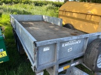 Ifor Williams tri-axle trailer c/w sides - 5
