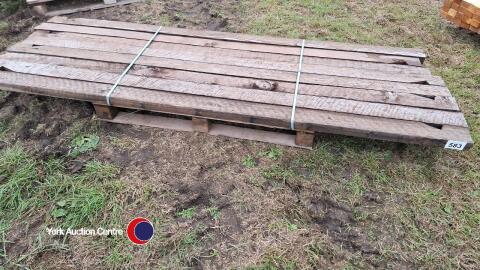8 x 2.4m x 4in x 2in spars