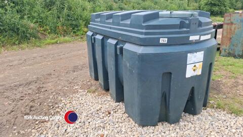 Titan bunded fuel tank unused, 1800ltr