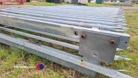2 Galvanised security gates - 2