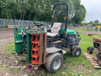 Ransomes Parkway 3 meteor triple mower, key in office - 2