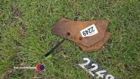 3 x Ransomes BMS2 plough wings - 2