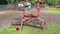 Spring tine folding grass harrows - 2