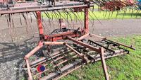 Spring tine folding grass harrows - 3