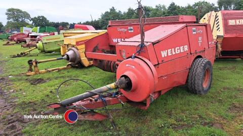 Welger AP730 convention baler c/w hydraulic drawbar and hydraulic lift on reel, pto in office