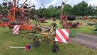 Stoll Z555 tedder - 2