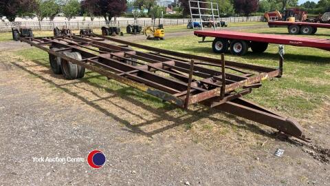25ft bale trailer