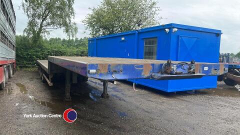 Artic 45ft step-frame trailer, 2003