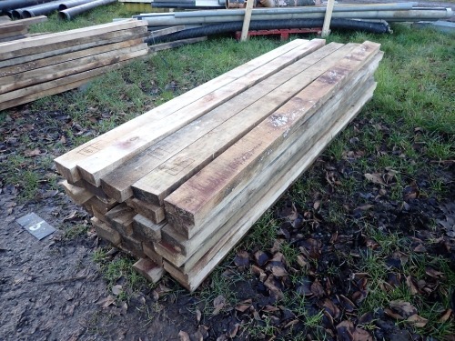 40 pieces of hardwood 4x2 timber x 1.8m long