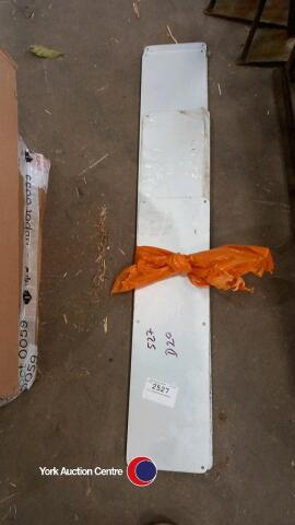 8 x aluminium sheets