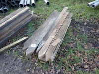 30 x 4x2.5 hardwood posts