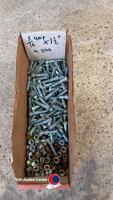 Quantity of 5/16in UNF nuts and bolts - 2