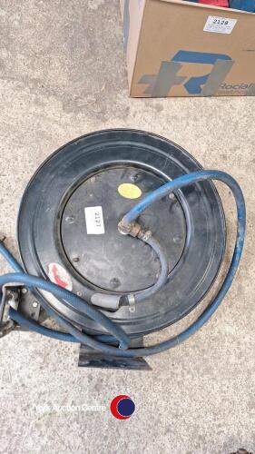 Large heavy duty airline reel.