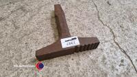 Blacksmiths Swage block and tinners dishing mushroom - 2