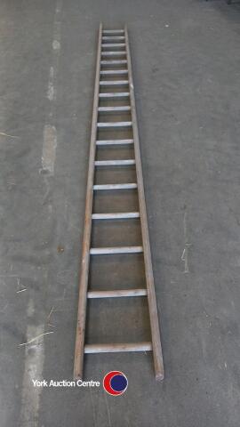 Wooden ladder