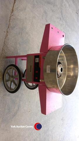 Candy floss machine and cart, ex event hire