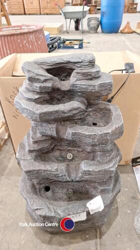Rock garden feature