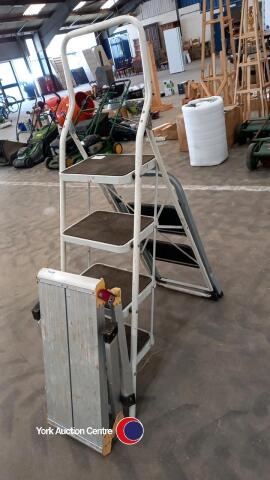 2 stepladders plus 1 other