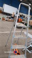 Trolley jack plus aluminium stepladder - 4