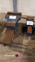 2 x bench vices