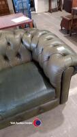 Green Thomas Lloyd Chesterfield sofa - 3