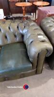 Green Thomas Lloyd Chesterfield sofa - 2